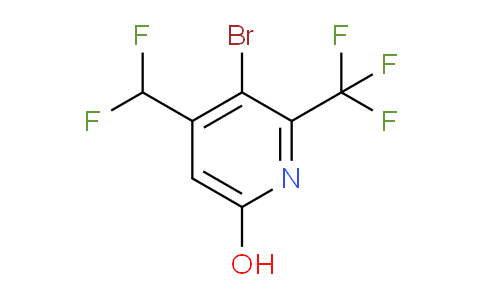 AM15994 | 1806991-93-4 | 3-Bromo-4-(difluoromethyl)-6-hydroxy-2-(trifluoromethyl)pyridine