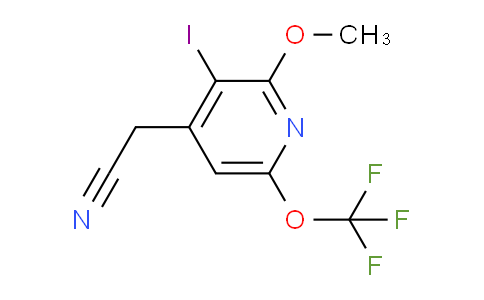 AM159945 | 1804727-93-2 | 3-Iodo-2-methoxy-6-(trifluoromethoxy)pyridine-4-acetonitrile