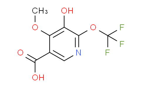 3-Hydroxy-4-methoxy-2-(trifluoromethoxy)pyridine-5-carboxylic acid