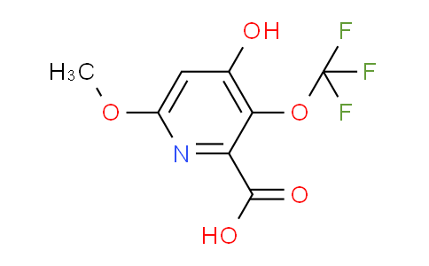 AM159957 | 1806726-51-1 | 4-Hydroxy-6-methoxy-3-(trifluoromethoxy)pyridine-2-carboxylic acid