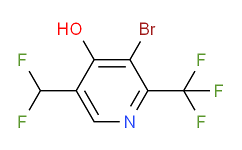 AM15996 | 1806991-99-0 | 3-Bromo-5-(difluoromethyl)-4-hydroxy-2-(trifluoromethyl)pyridine