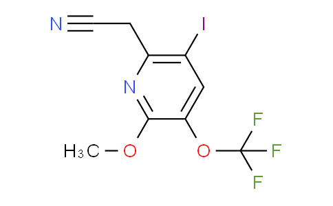 AM159964 | 1804644-68-5 | 5-Iodo-2-methoxy-3-(trifluoromethoxy)pyridine-6-acetonitrile