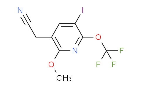 AM159967 | 1804349-49-2 | 3-Iodo-6-methoxy-2-(trifluoromethoxy)pyridine-5-acetonitrile