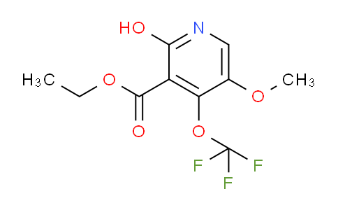 AM159968 | 1804749-67-4 | Ethyl 2-hydroxy-5-methoxy-4-(trifluoromethoxy)pyridine-3-carboxylate