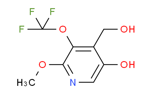 5-Hydroxy-2-methoxy-3-(trifluoromethoxy)pyridine-4-methanol