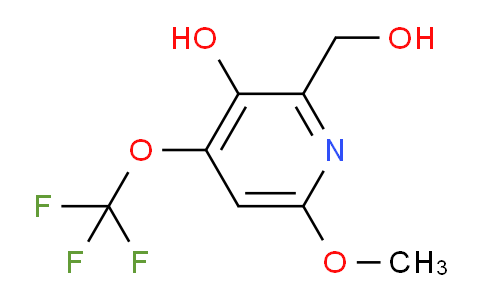 3-Hydroxy-6-methoxy-4-(trifluoromethoxy)pyridine-2-methanol