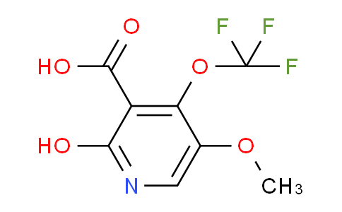 AM159996 | 1804771-48-9 | 2-Hydroxy-5-methoxy-4-(trifluoromethoxy)pyridine-3-carboxylic acid