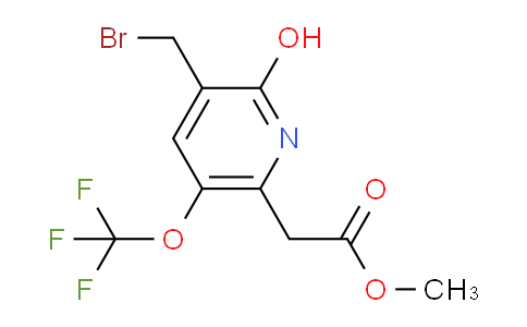 AM160003 | 1804636-23-4 | Methyl 3-(bromomethyl)-2-hydroxy-5-(trifluoromethoxy)pyridine-6-acetate