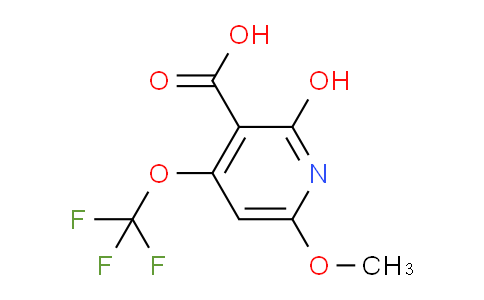 2-Hydroxy-6-methoxy-4-(trifluoromethoxy)pyridine-3-carboxylic acid
