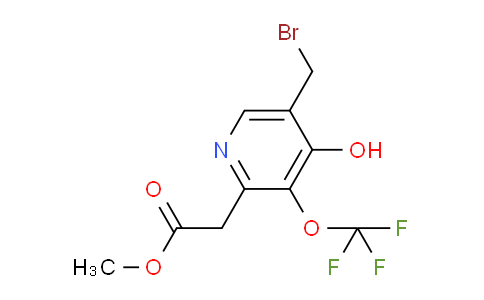 AM160010 | 1804837-60-2 | Methyl 5-(bromomethyl)-4-hydroxy-3-(trifluoromethoxy)pyridine-2-acetate