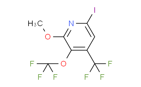 AM160021 | 1806729-90-7 | 6-Iodo-2-methoxy-3-(trifluoromethoxy)-4-(trifluoromethyl)pyridine