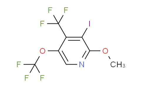 AM160024 | 1804732-43-1 | 3-Iodo-2-methoxy-5-(trifluoromethoxy)-4-(trifluoromethyl)pyridine