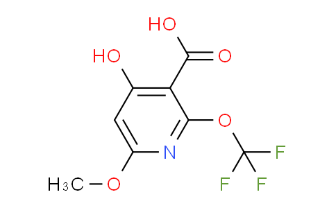 AM160025 | 1804756-28-2 | 4-Hydroxy-6-methoxy-2-(trifluoromethoxy)pyridine-3-carboxylic acid