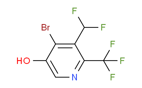 AM16003 | 1805170-64-2 | 4-Bromo-3-(difluoromethyl)-5-hydroxy-2-(trifluoromethyl)pyridine