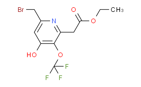 AM160038 | 1806738-83-9 | Ethyl 6-(bromomethyl)-4-hydroxy-3-(trifluoromethoxy)pyridine-2-acetate