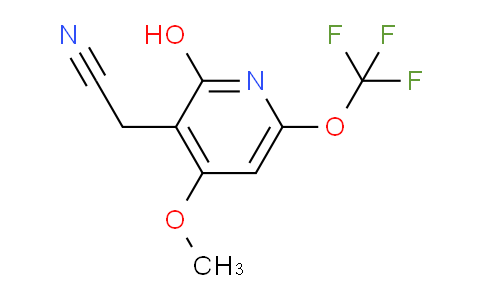 2-Hydroxy-4-methoxy-6-(trifluoromethoxy)pyridine-3-acetonitrile