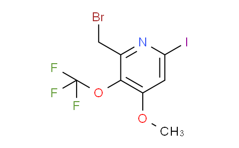 2-(Bromomethyl)-6-iodo-4-methoxy-3-(trifluoromethoxy)pyridine