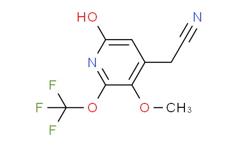 AM160057 | 1804773-89-4 | 6-Hydroxy-3-methoxy-2-(trifluoromethoxy)pyridine-4-acetonitrile