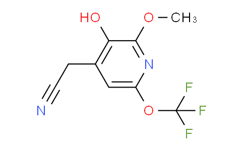 3-Hydroxy-2-methoxy-6-(trifluoromethoxy)pyridine-4-acetonitrile