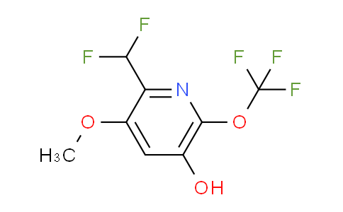 AM160071 | 1803696-87-8 | 2-(Difluoromethyl)-5-hydroxy-3-methoxy-6-(trifluoromethoxy)pyridine