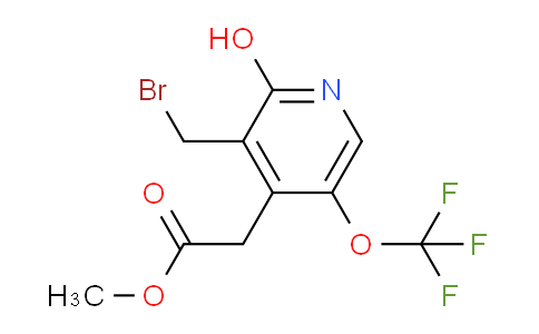 AM160072 | 1806728-07-3 | Methyl 3-(bromomethyl)-2-hydroxy-5-(trifluoromethoxy)pyridine-4-acetate