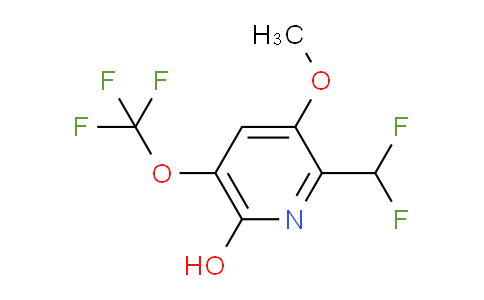 AM160077 | 1803695-62-6 | 2-(Difluoromethyl)-6-hydroxy-3-methoxy-5-(trifluoromethoxy)pyridine