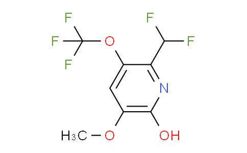 AM160079 | 1806266-51-2 | 2-(Difluoromethyl)-6-hydroxy-5-methoxy-3-(trifluoromethoxy)pyridine