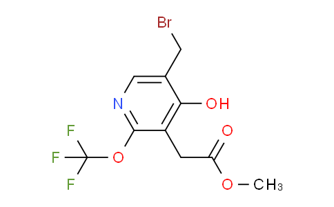 AM160084 | 1806728-19-7 | Methyl 5-(bromomethyl)-4-hydroxy-2-(trifluoromethoxy)pyridine-3-acetate