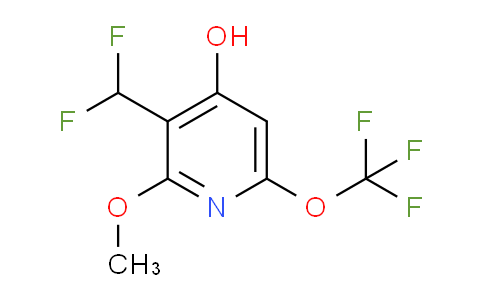 AM160086 | 1803695-73-9 | 3-(Difluoromethyl)-4-hydroxy-2-methoxy-6-(trifluoromethoxy)pyridine