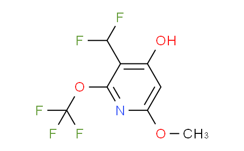 AM160087 | 1804810-18-1 | 3-(Difluoromethyl)-4-hydroxy-6-methoxy-2-(trifluoromethoxy)pyridine