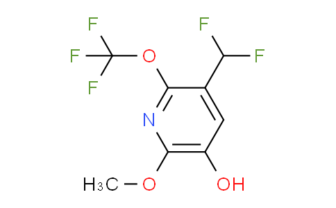 AM160094 | 1806266-67-0 | 3-(Difluoromethyl)-5-hydroxy-6-methoxy-2-(trifluoromethoxy)pyridine