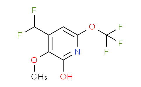 4-(Difluoromethyl)-2-hydroxy-3-methoxy-6-(trifluoromethoxy)pyridine