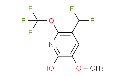 AM160105 | 1805983-60-1 | 5-(Difluoromethyl)-2-hydroxy-3-methoxy-6-(trifluoromethoxy)pyridine