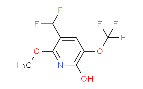 AM160108 | 1806266-83-0 | 3-(Difluoromethyl)-6-hydroxy-2-methoxy-5-(trifluoromethoxy)pyridine