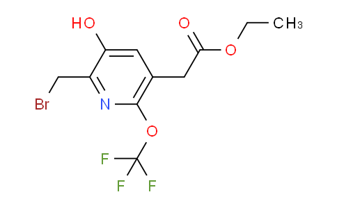AM160109 | 1806266-54-5 | Ethyl 2-(bromomethyl)-3-hydroxy-6-(trifluoromethoxy)pyridine-5-acetate