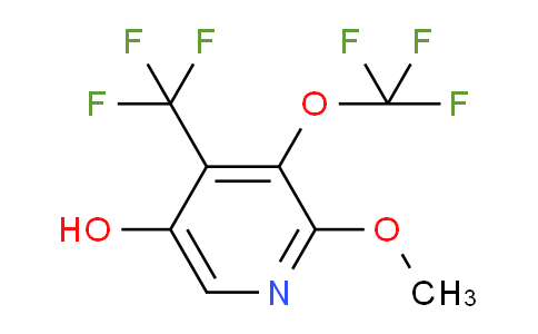 AM160116 | 1806039-23-5 | 5-Hydroxy-2-methoxy-3-(trifluoromethoxy)-4-(trifluoromethyl)pyridine