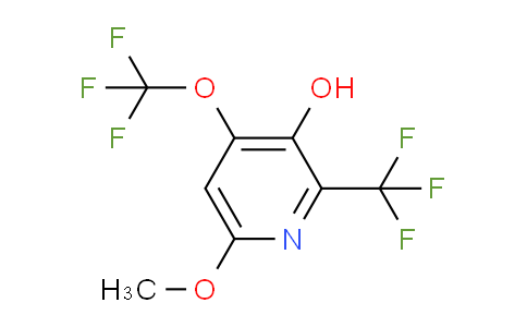 3-Hydroxy-6-methoxy-4-(trifluoromethoxy)-2-(trifluoromethyl)pyridine
