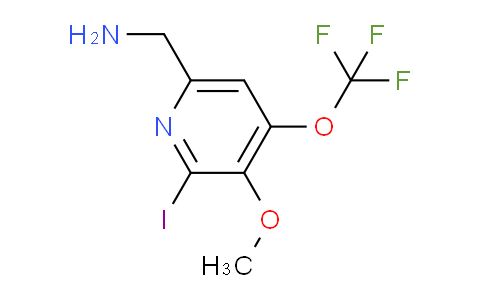 6-(Aminomethyl)-2-iodo-3-methoxy-4-(trifluoromethoxy)pyridine