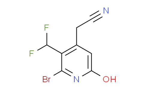 AM16013 | 1806992-36-8 | 2-Bromo-3-(difluoromethyl)-6-hydroxypyridine-4-acetonitrile