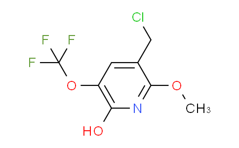 AM160132 | 1804773-49-6 | 3-(Chloromethyl)-6-hydroxy-2-methoxy-5-(trifluoromethoxy)pyridine