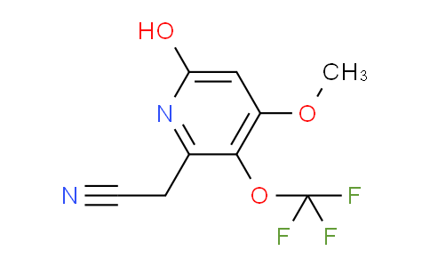 6-Hydroxy-4-methoxy-3-(trifluoromethoxy)pyridine-2-acetonitrile
