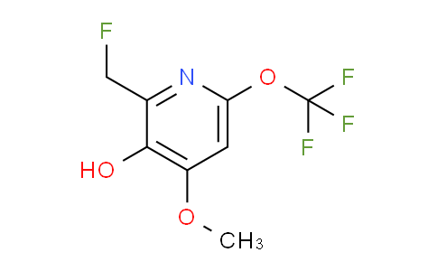 2-(Fluoromethyl)-3-hydroxy-4-methoxy-6-(trifluoromethoxy)pyridine