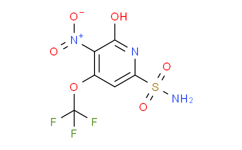 2-Hydroxy-3-nitro-4-(trifluoromethoxy)pyridine-6-sulfonamide