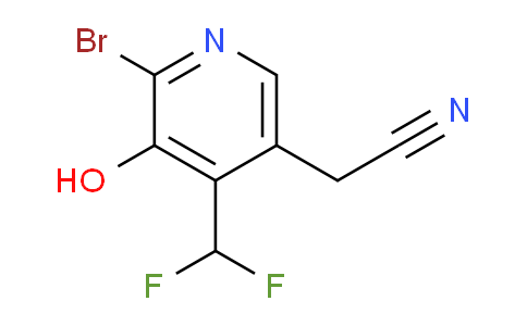 AM16014 | 1805347-50-5 | 2-Bromo-4-(difluoromethyl)-3-hydroxypyridine-5-acetonitrile