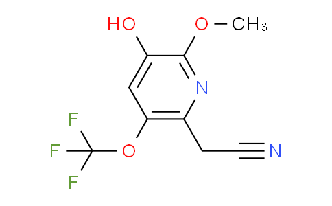 AM160143 | 1804314-48-4 | 3-Hydroxy-2-methoxy-5-(trifluoromethoxy)pyridine-6-acetonitrile