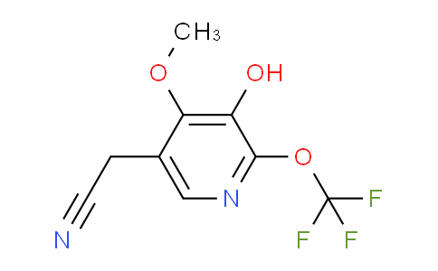 AM160147 | 1806039-43-9 | 3-Hydroxy-4-methoxy-2-(trifluoromethoxy)pyridine-5-acetonitrile