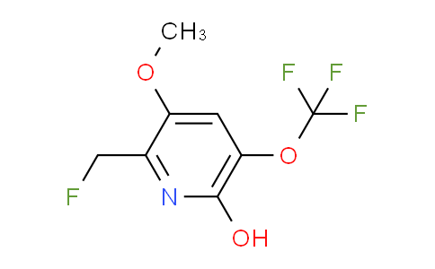 2-(Fluoromethyl)-6-hydroxy-3-methoxy-5-(trifluoromethoxy)pyridine