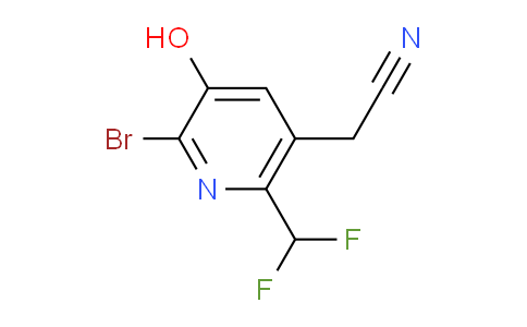 AM16015 | 1805171-06-5 | 2-Bromo-6-(difluoromethyl)-3-hydroxypyridine-5-acetonitrile