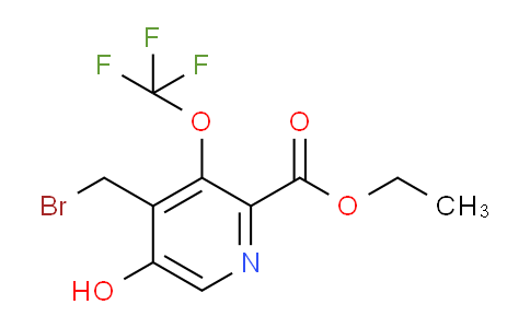 AM160155 | 1804836-48-3 | Ethyl 4-(bromomethyl)-5-hydroxy-3-(trifluoromethoxy)pyridine-2-carboxylate