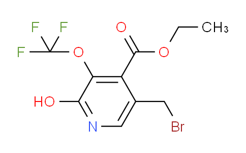 AM160157 | 1804635-54-8 | Ethyl 5-(bromomethyl)-2-hydroxy-3-(trifluoromethoxy)pyridine-4-carboxylate